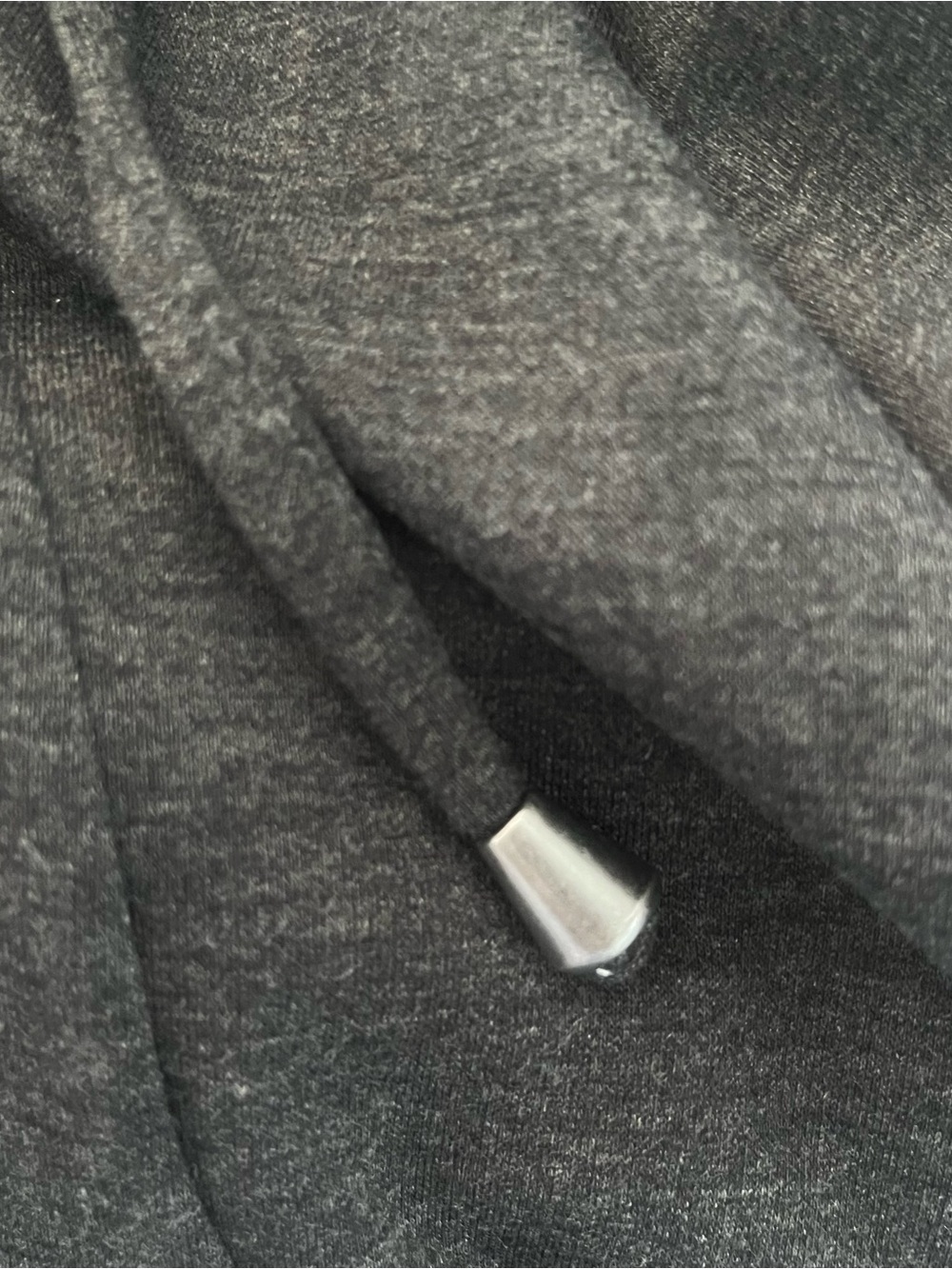 Christian Siriano Swing Jacket Womens 1X Gray Hooded Button Front Knit. Pockets - Picture 5 of 6